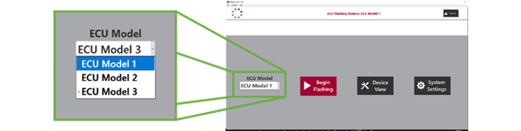 DMC ECU models